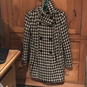 Hounds Tooth Peacoat